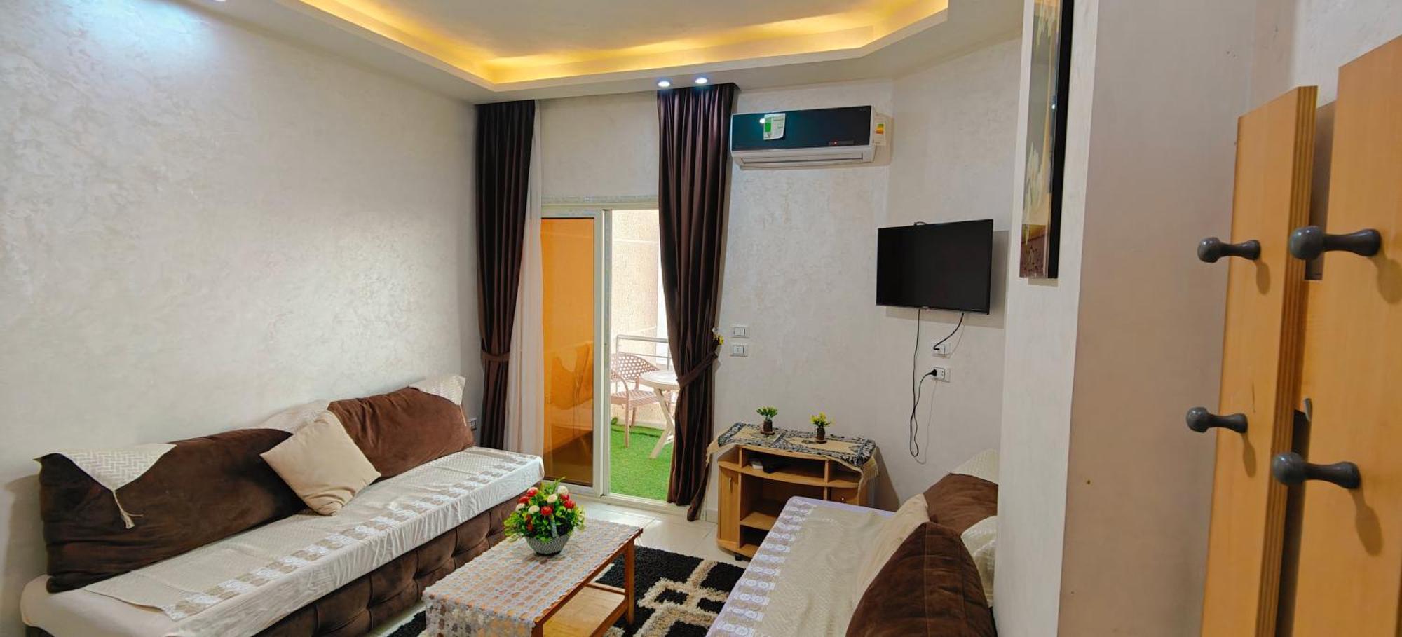 Casablanca Beach Direct Sea View Tow Bedroom Apartment Hurgada Dış mekan fotoğraf