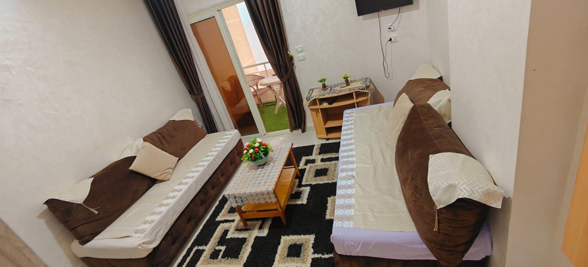 Casablanca Beach Direct Sea View Tow Bedroom Apartment Hurgada Dış mekan fotoğraf