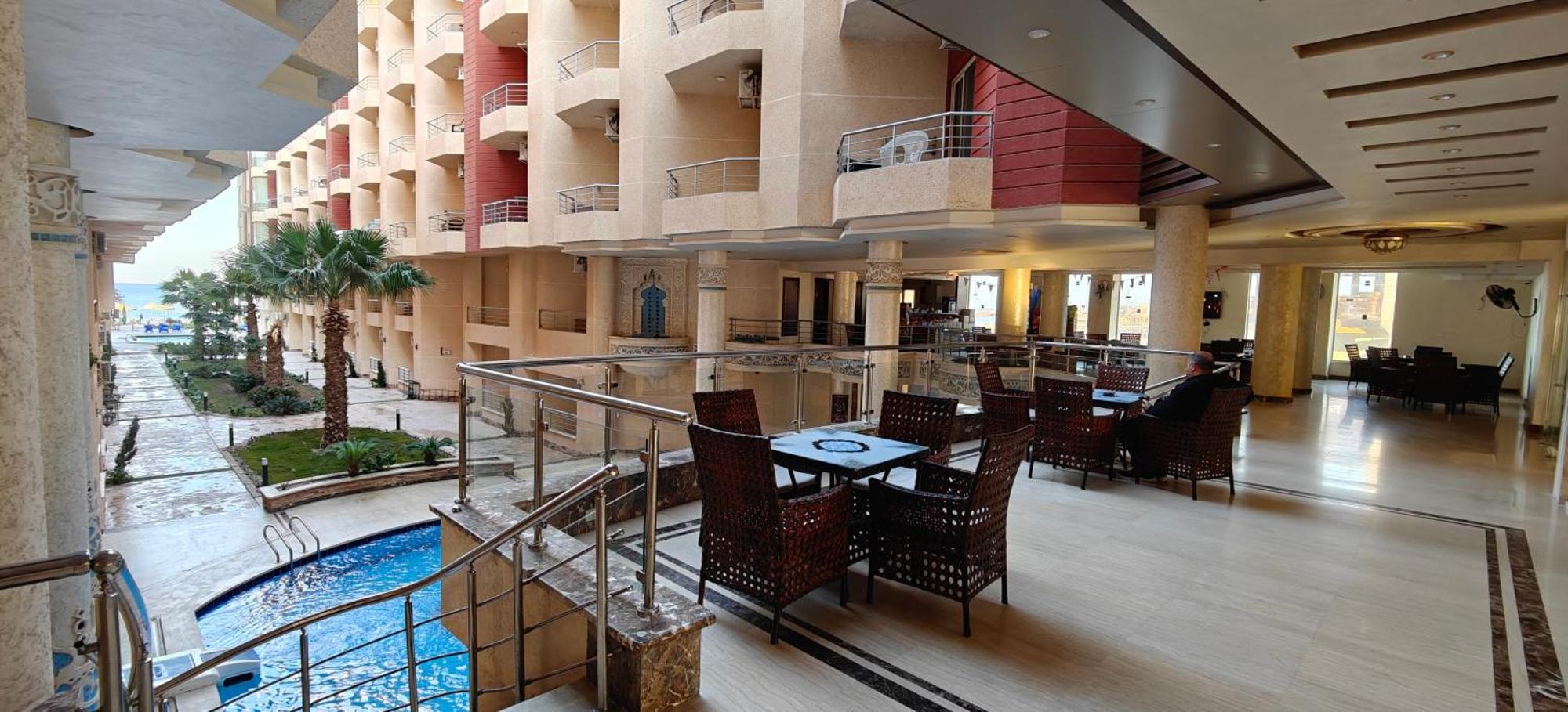 Casablanca Beach Direct Sea View Tow Bedroom Apartment Hurgada Oda fotoğraf